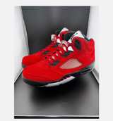 Nike Air Jordan 5 Retro Raging Bull Red size 10 - Image 3