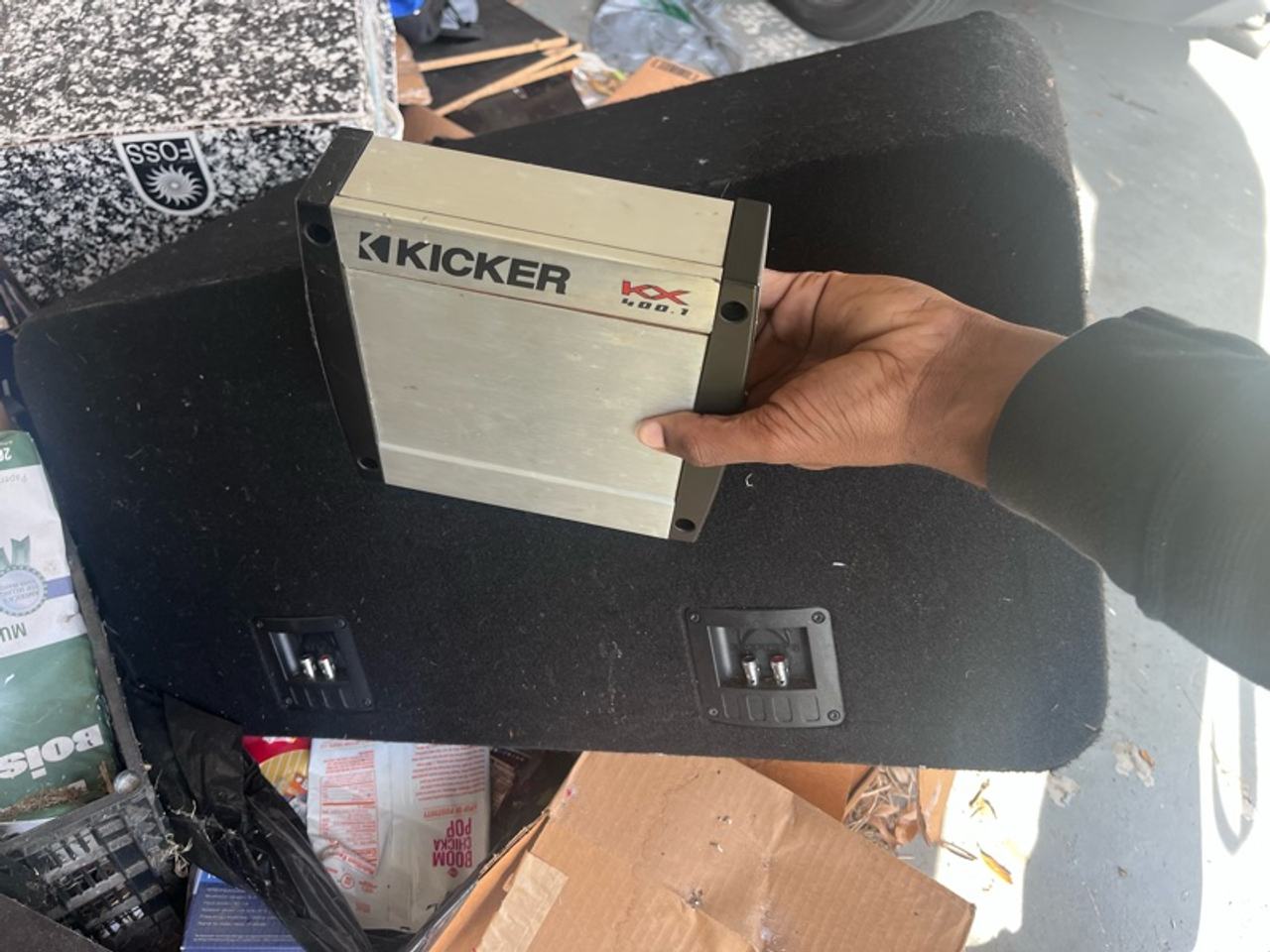 Kicker KX1200.1 Car Amplifier Mono 2400W