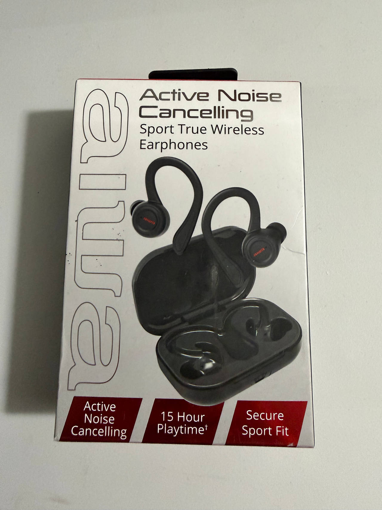 Aiwa Sport True Wireless Earphones with Active Noise Cancelling