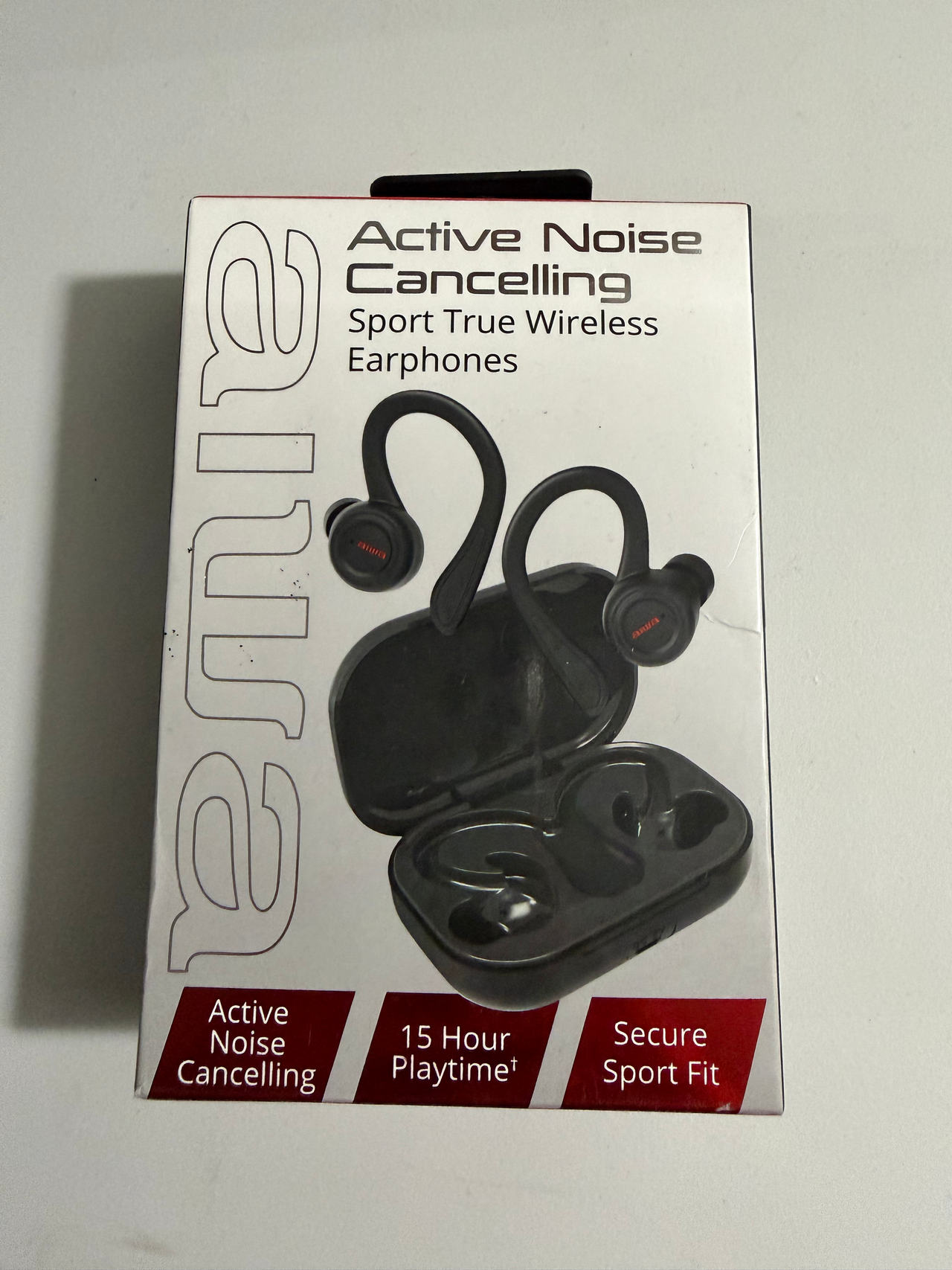 Aiwa Sport True Wireless Earphones with Active Noise Cancelling