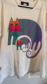 Laurel Burch Mistica Two Cats T-Shirt - Image 5