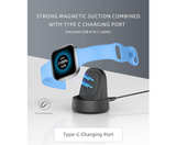 Charger Dock for Fitbit Sense/Sense 2/Versa 3/Versa 4, Magnetic Watch Charger - Image 6