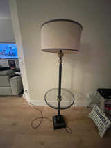 Floor Lamp with Glass Tray Table - Image 2