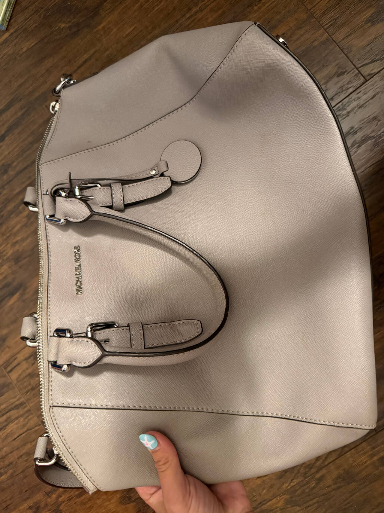 Michael Kors Ciara Large Saffiano Leather Satchel
