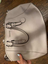 Michael Kors Ciara Large Saffiano Leather Satchel - Image 1