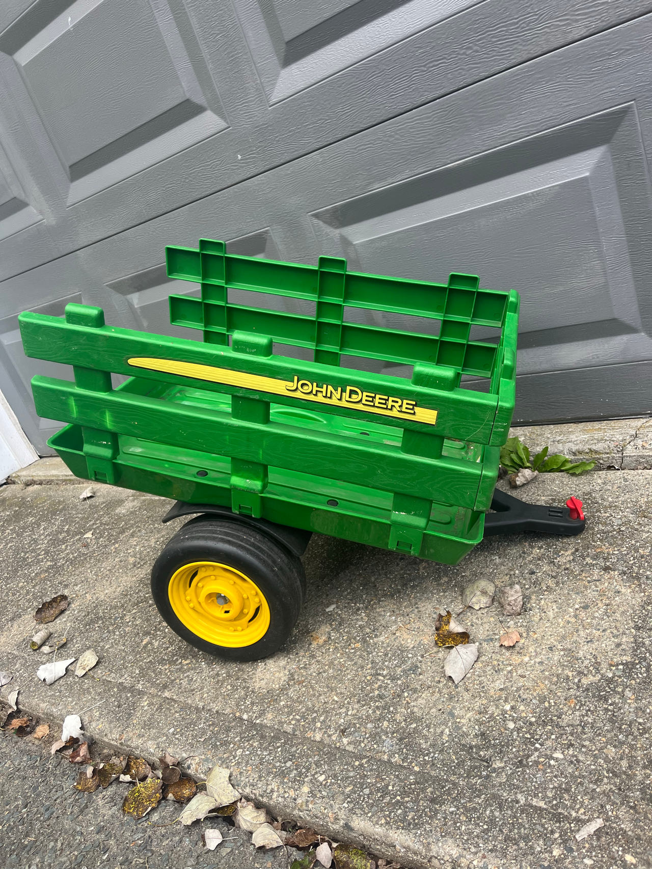 
John Deere Stake-Side Trailer RARE Green Color
