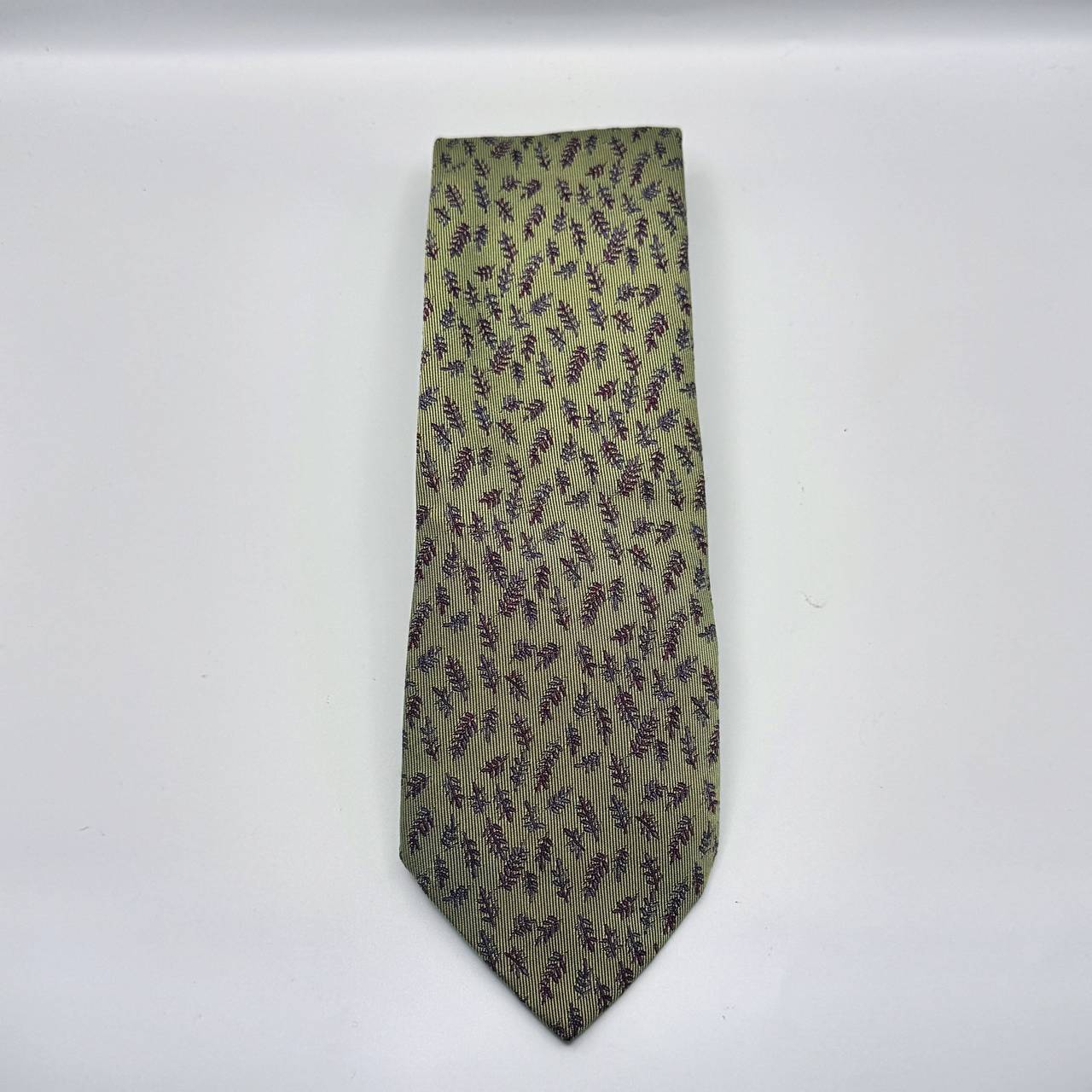Hermès Silk Print Tie
