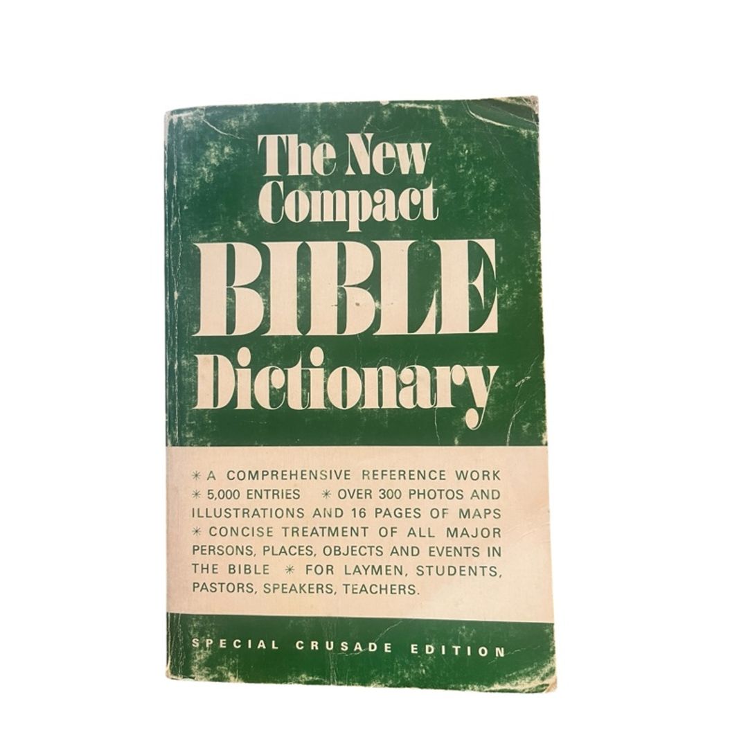 Zondervan The New Compact Bible Dictionary Hardcover
