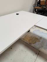 Poppin Electric Height Adjustable L-Shaped Standing Desk - Image 3