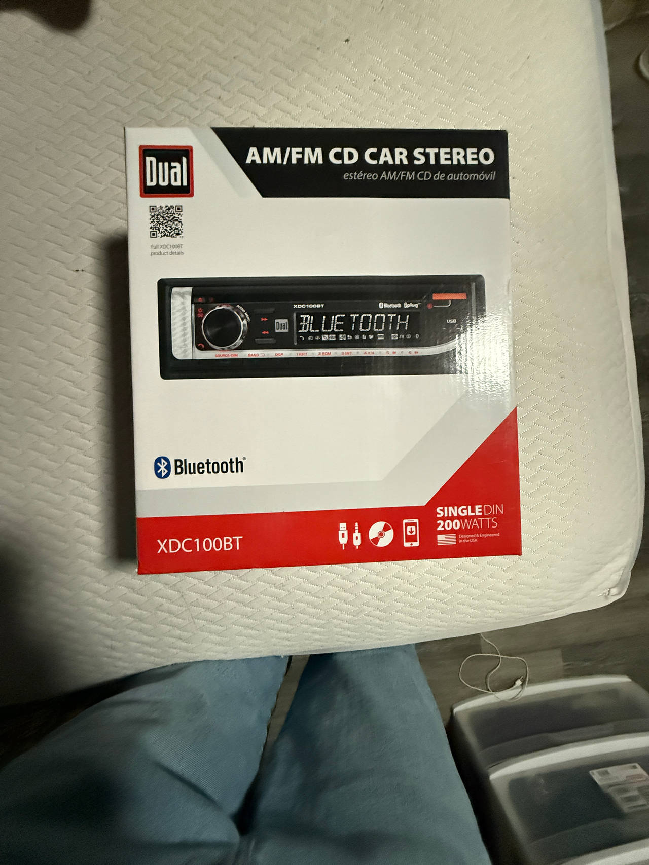 Dual AM/FM CD Car Stereo