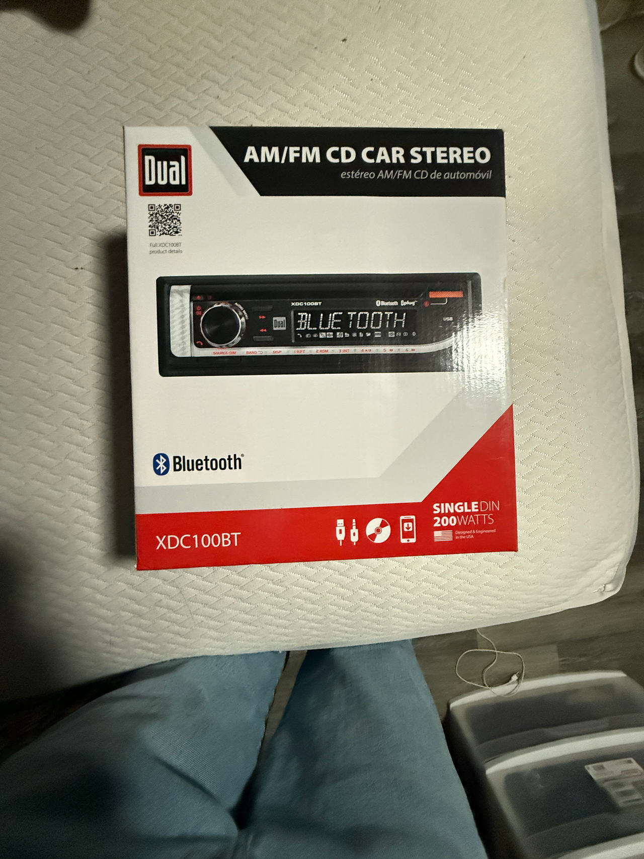 Dual AM/FM CD Car Stereo