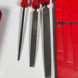 Snap-on HBF500 3-Piece File Set like new with storage bag - Image 4