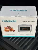 2-Slice Touchscreen Toaster Black - Image 1