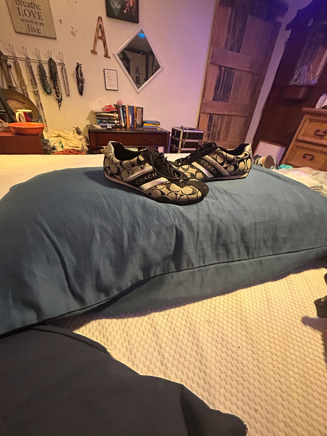 Coach Signature Sneakers size 8