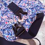 Simply Southern Sling Backpack Pink and Blue - Image 6