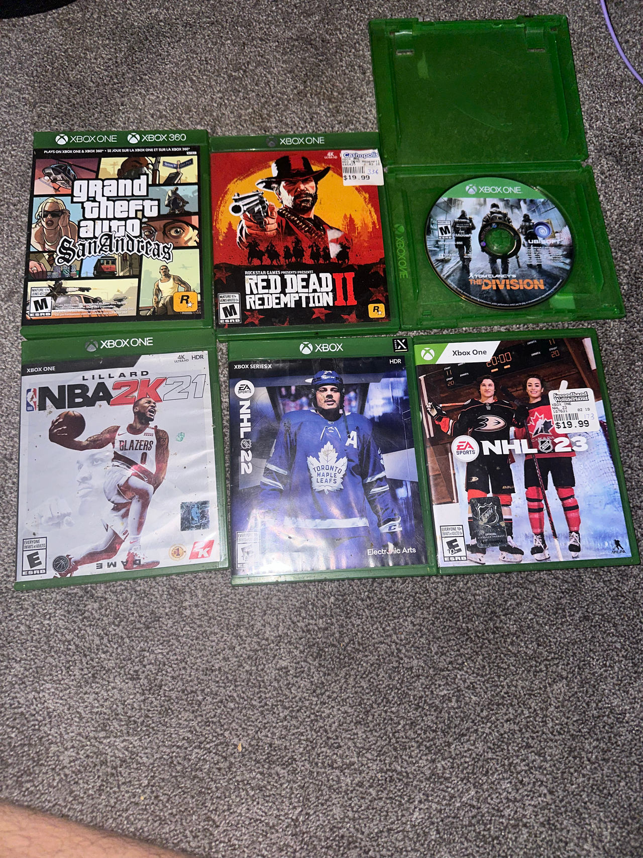Xbox One Video Game Lot