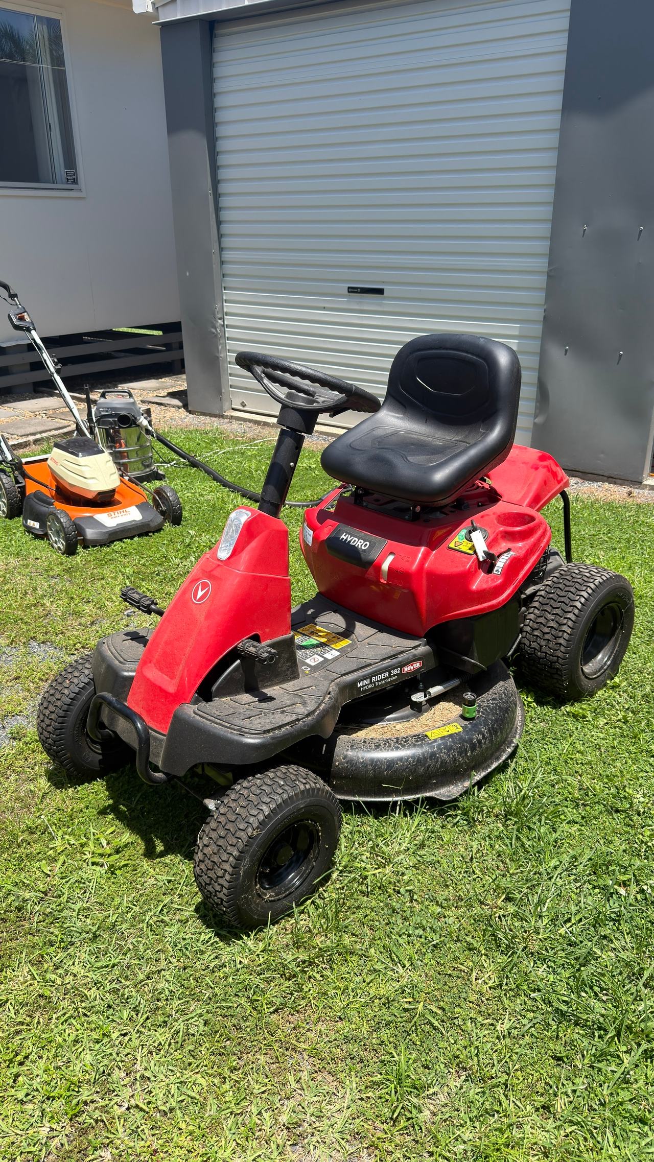 Rover Mini Rider 382/30 Hydro Ride On Mower