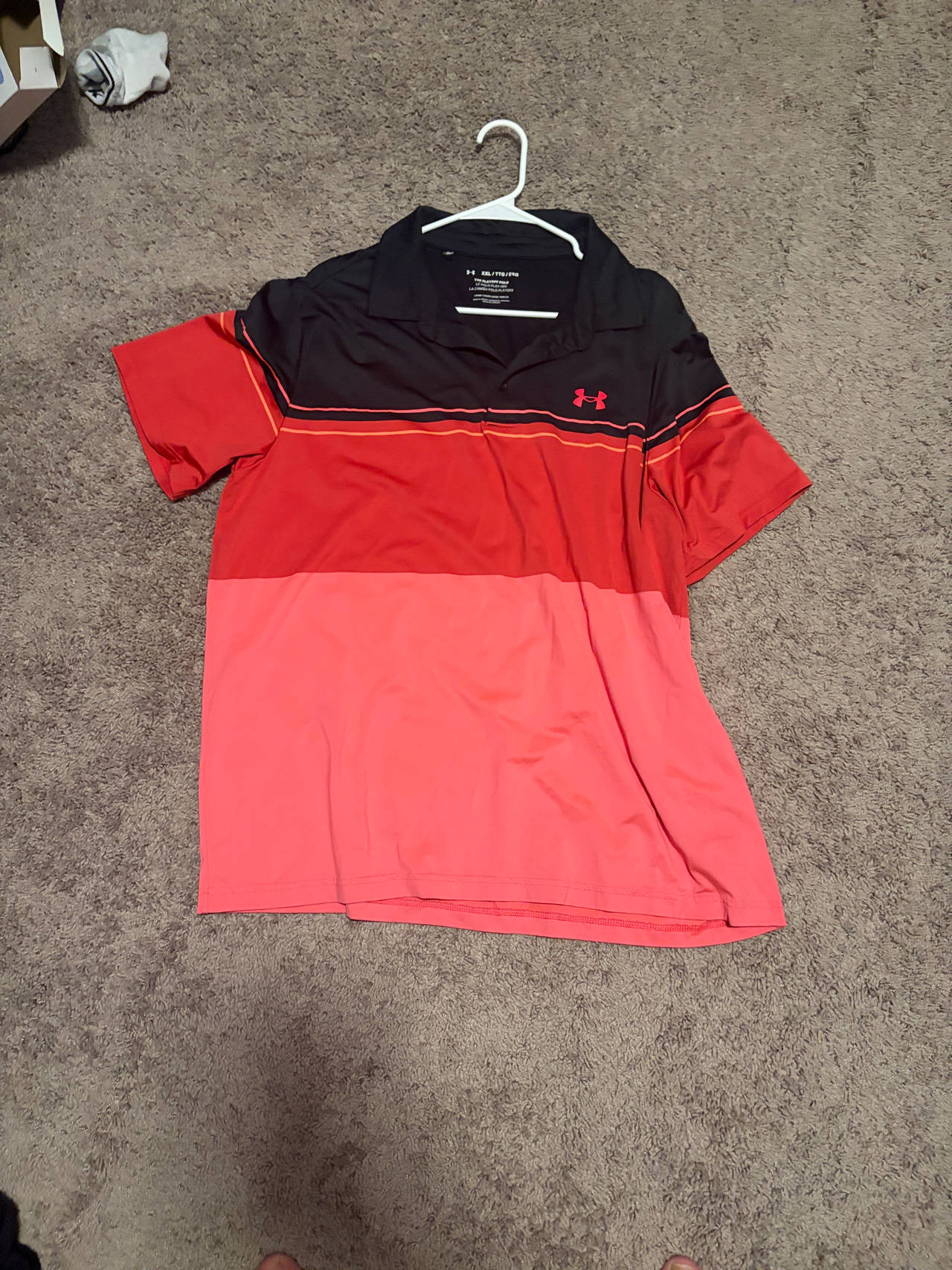 Under Armour Men's HeatGear Colorblock Polo Shirt