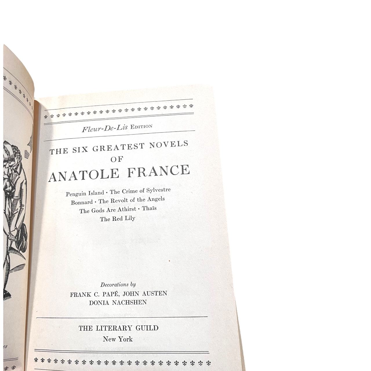 The Six Greatest Novels of Anatole France (Fleur-De-Lis Edition)