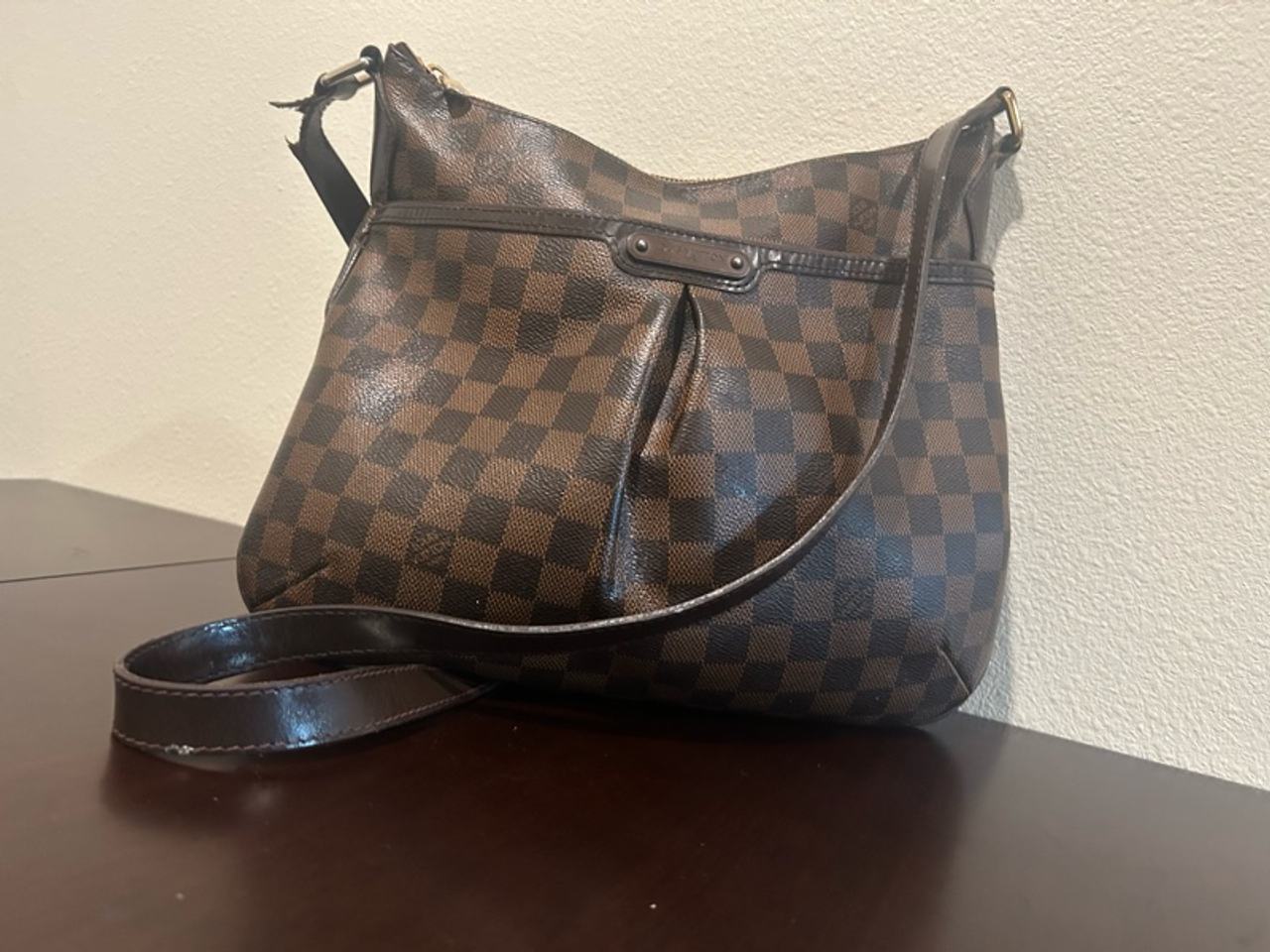 Louis Vuitton Damier Ebene Bloomsbury PM Brown Shoulder Bag