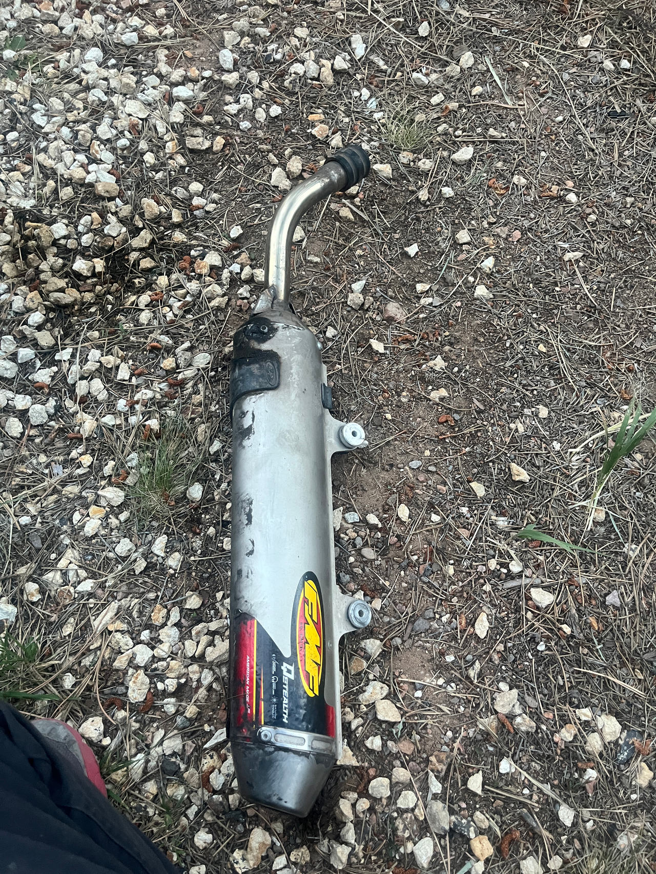 FMF exhaust for 2 stroke 