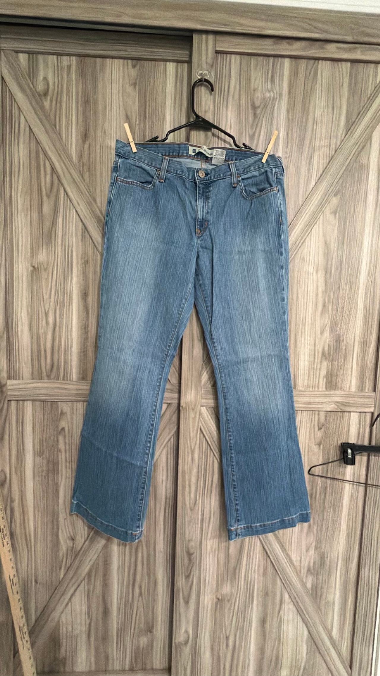 Women’s size 14 Reg Gap Original Long and Lean Jeans EUC
