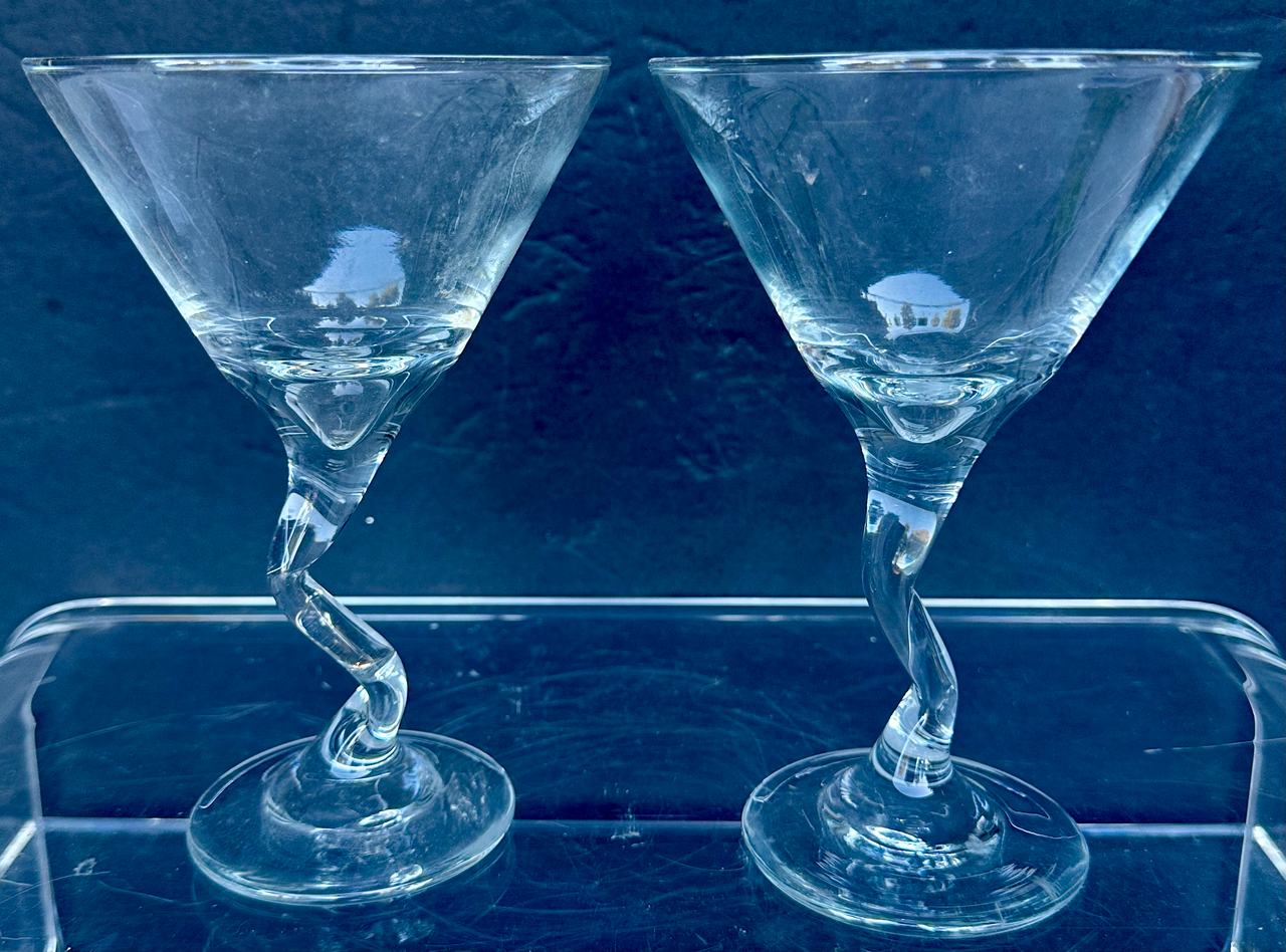 Libbey Z-Stem Martini Glasses
