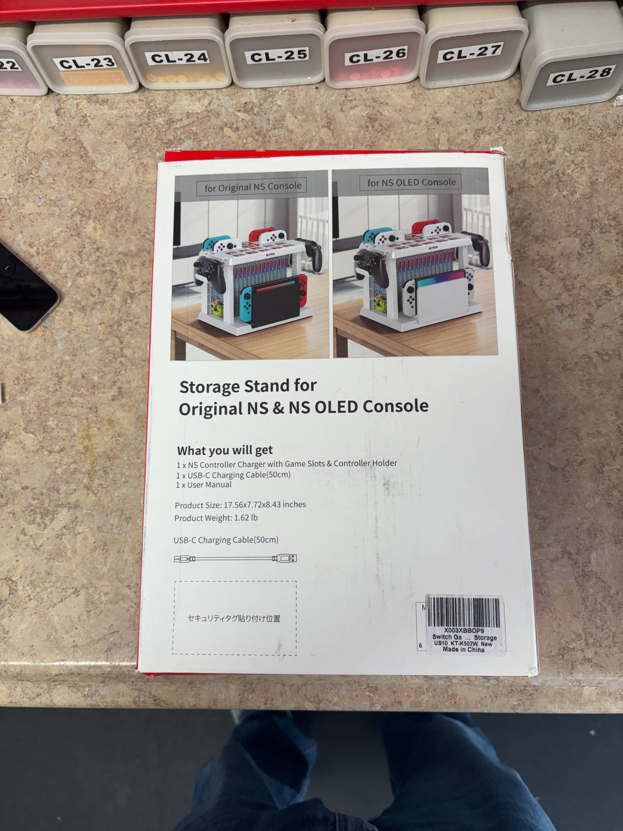 Kytok Switch Storage Stand for Nintendo Switch/OLED