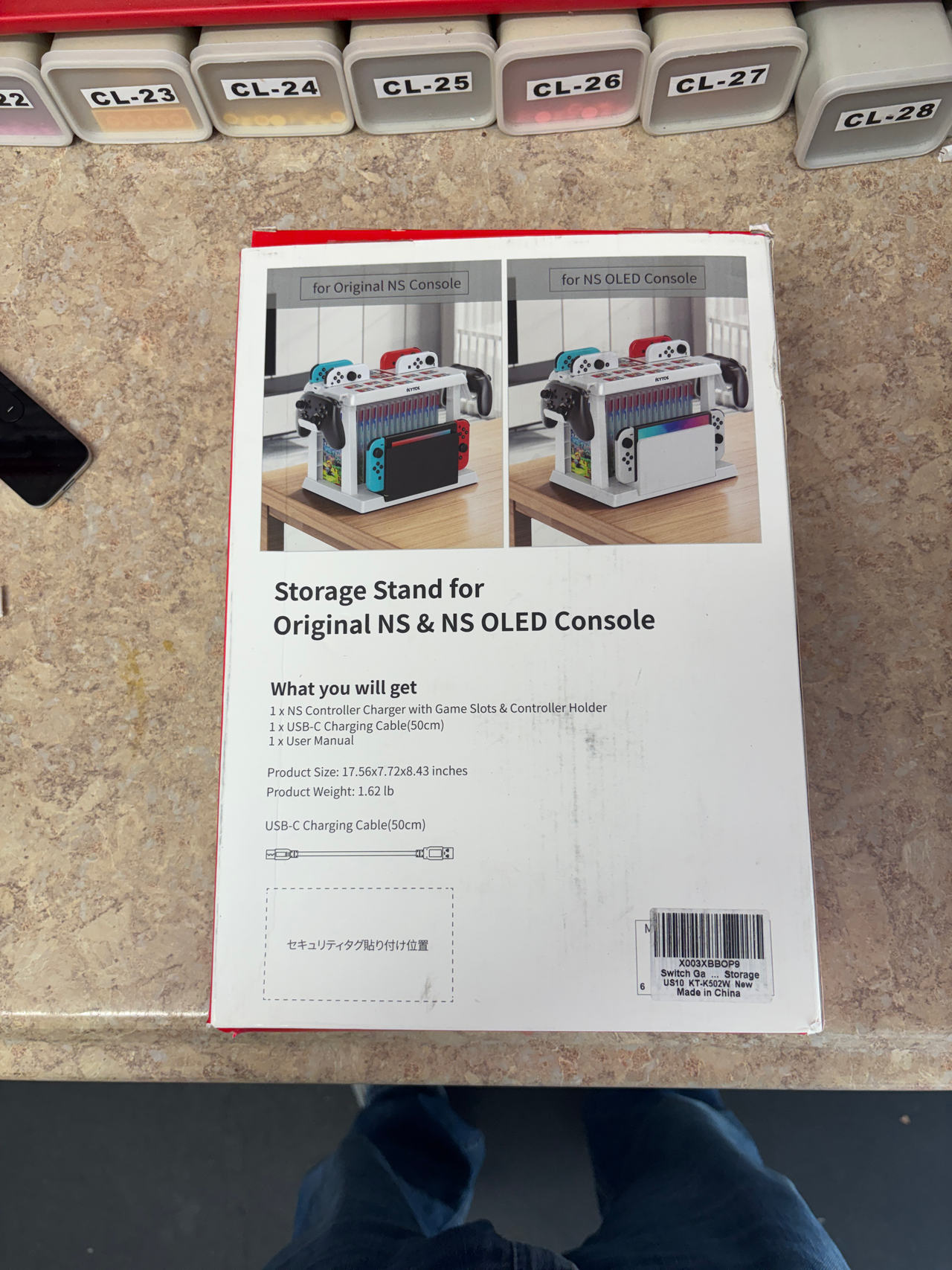 Kytok Switch Storage Stand for Nintendo Switch/OLED