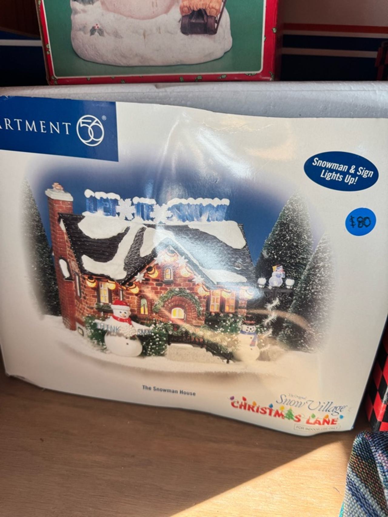 Department 56 Snow Village The Snowman House