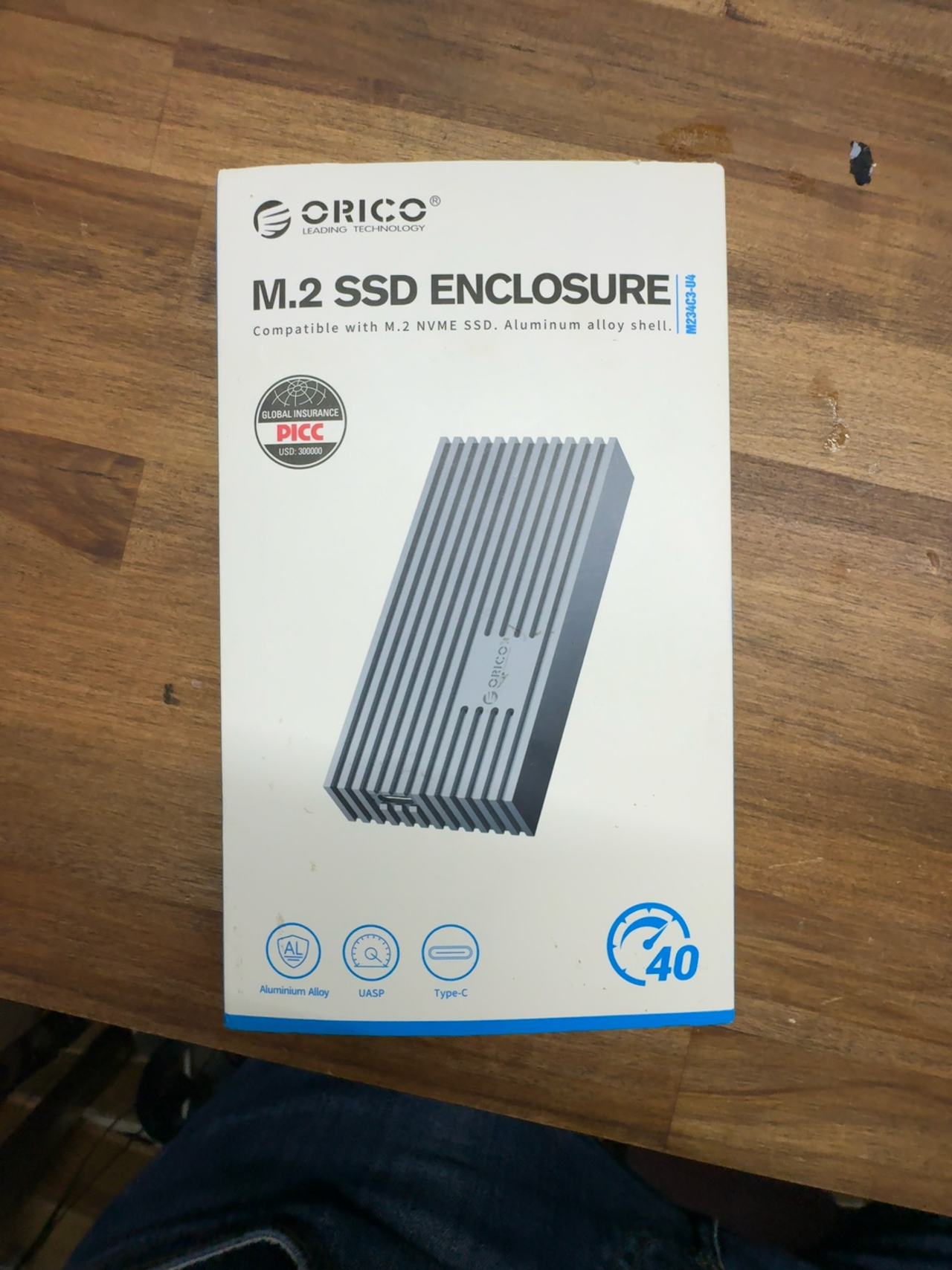 ORICO M.2 NVMe SSD Enclosure 40Gbps USB4