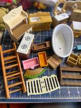 Calico Critters Sylvanian Families vintage Furniture Lot. Epoch.  208 - Image 3