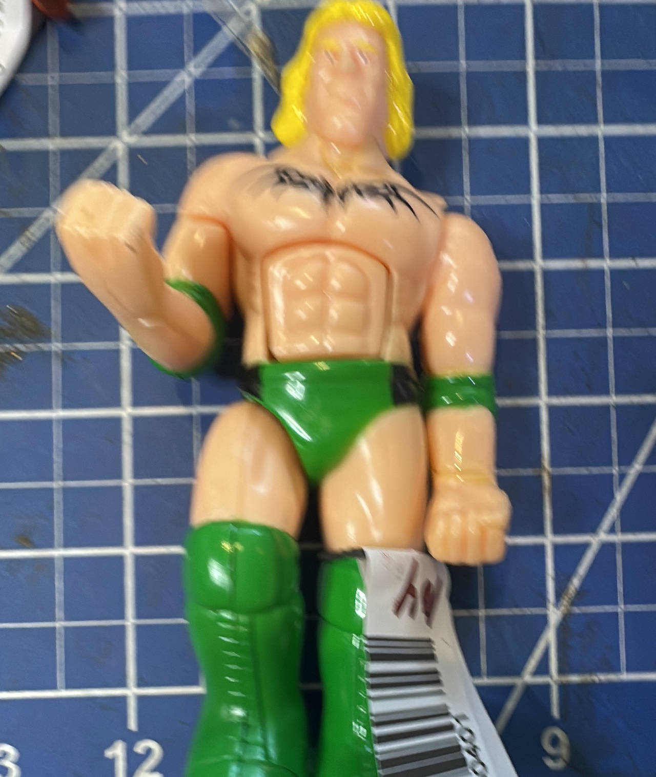 LJN WWF Wrestling Superstars MR PERFECT  Action Figure. 104