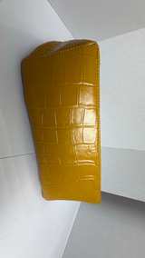 Michael Rome Designs Leather Croc Embossed Hobo Shoulder Bag - Image 6