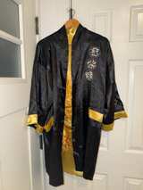 Japanese Embroidered Reversible Kimono Robe - Image 1