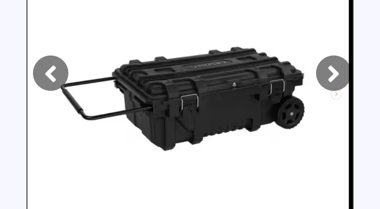 Husky 25 Gallon Connect Rolling Tool Box