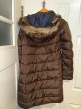 Abercrombie & Fitch Brown Puffer Jacket Small - Image 3