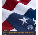 American Flag 3x5 ft Cotton Heavy Duty - Image 5