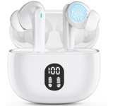 Active Noise Cancelling White Wireless Earbuds with Real Time Translation  - Image 1