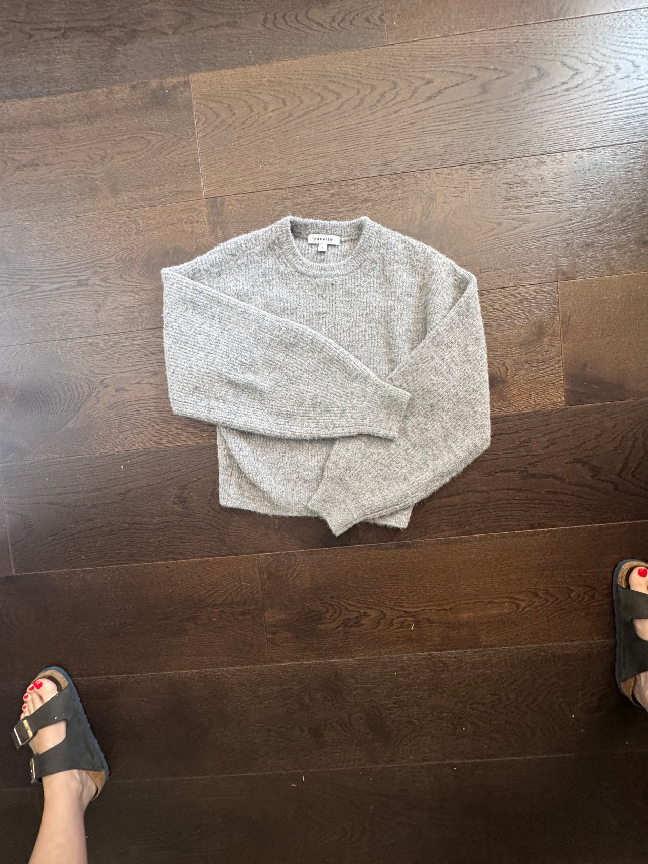 Preview Grey knit jumper size small