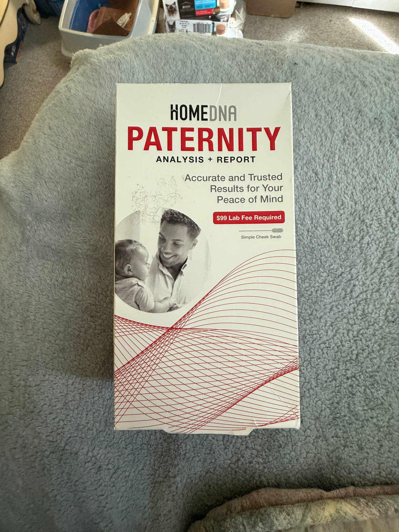HomeDNA Paternity Analysis + Report Kit