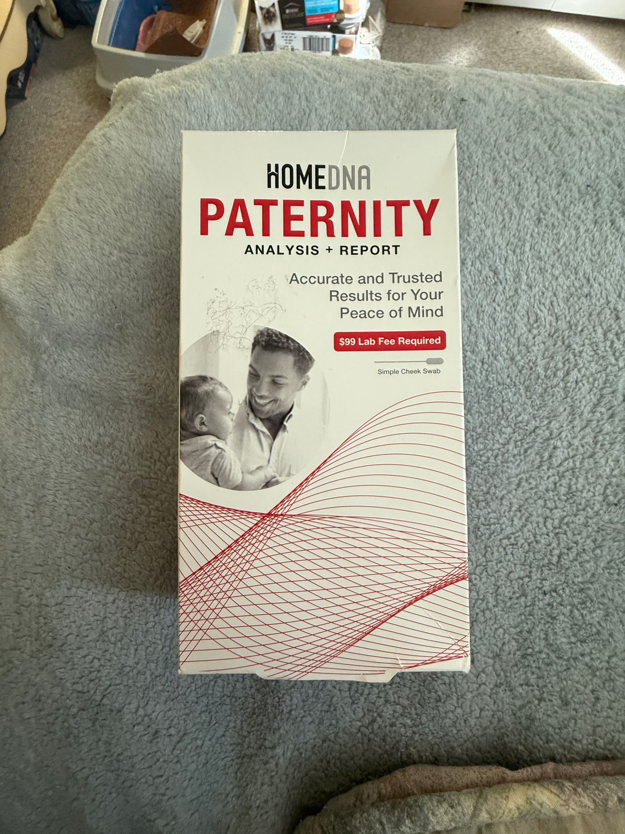 HomeDNA Paternity Analysis + Report Kit
