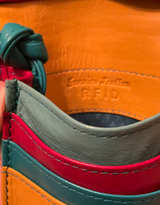 Visconti Rainbow Collection Leather RFID Card Holder - Image 8