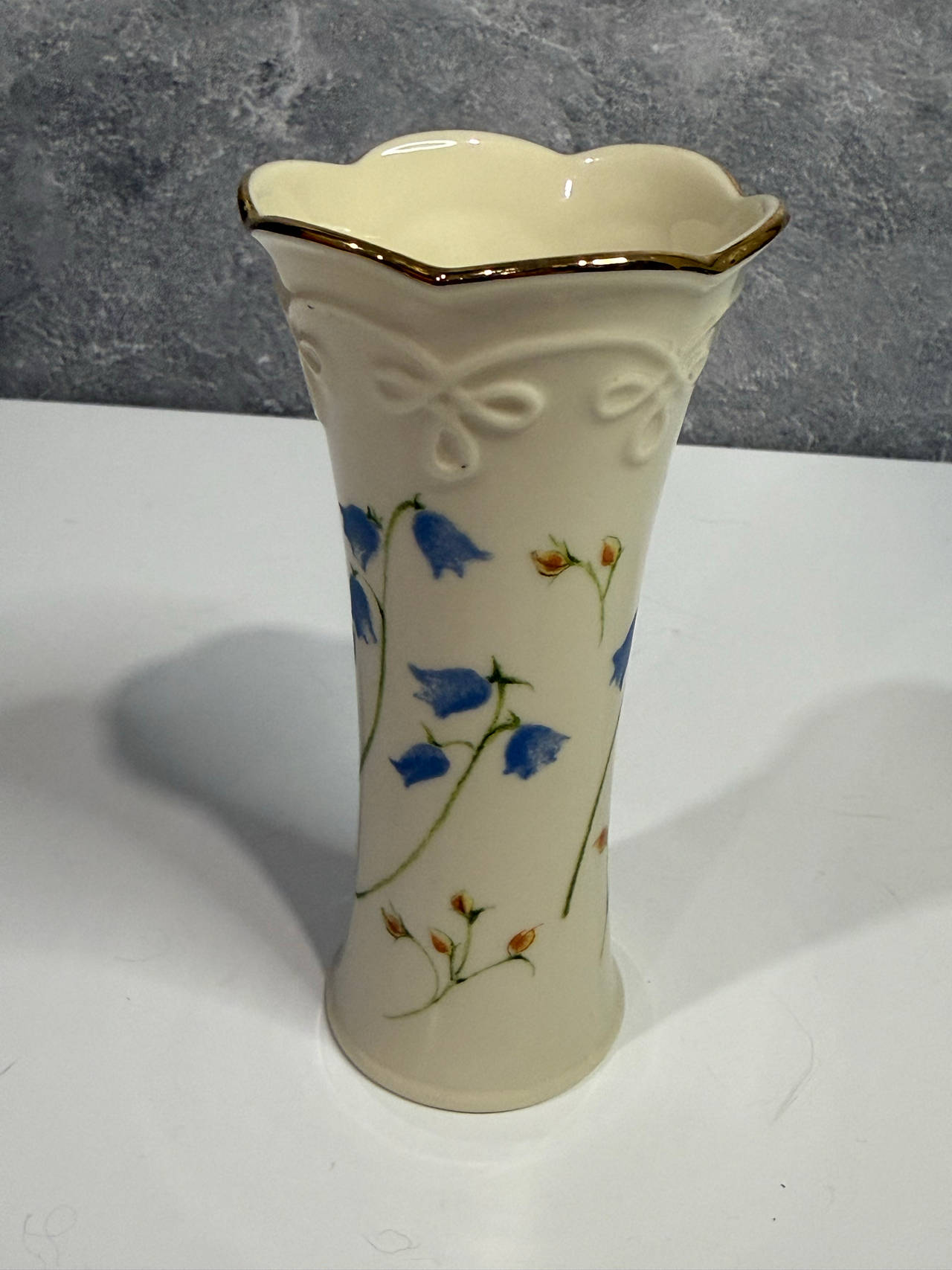 Lenox Village Treasures Bluebell Bud Vase