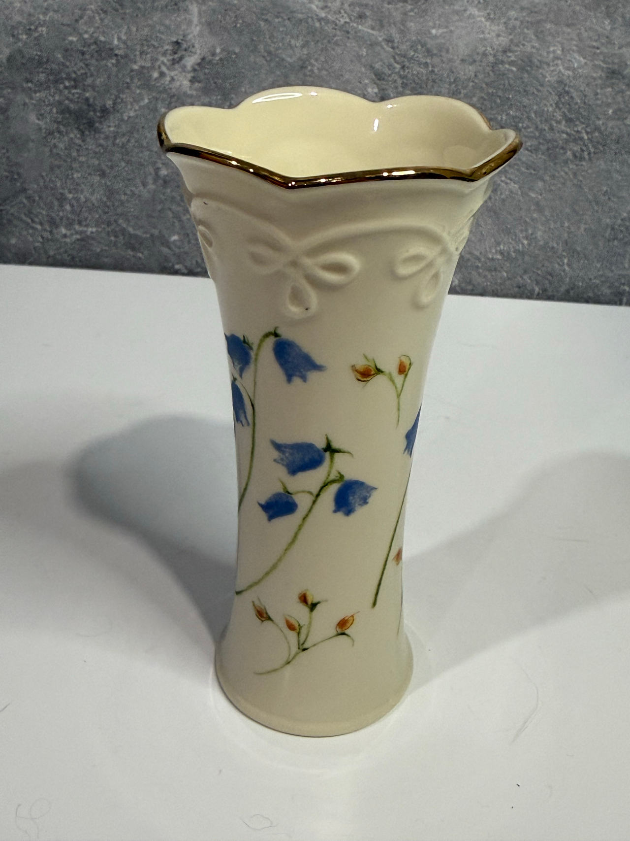 Lenox Village Treasures Bluebell Bud Vase