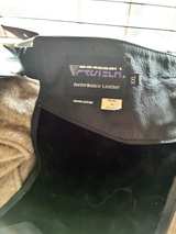 Black Leather Motorcycle Chaps - Image 3