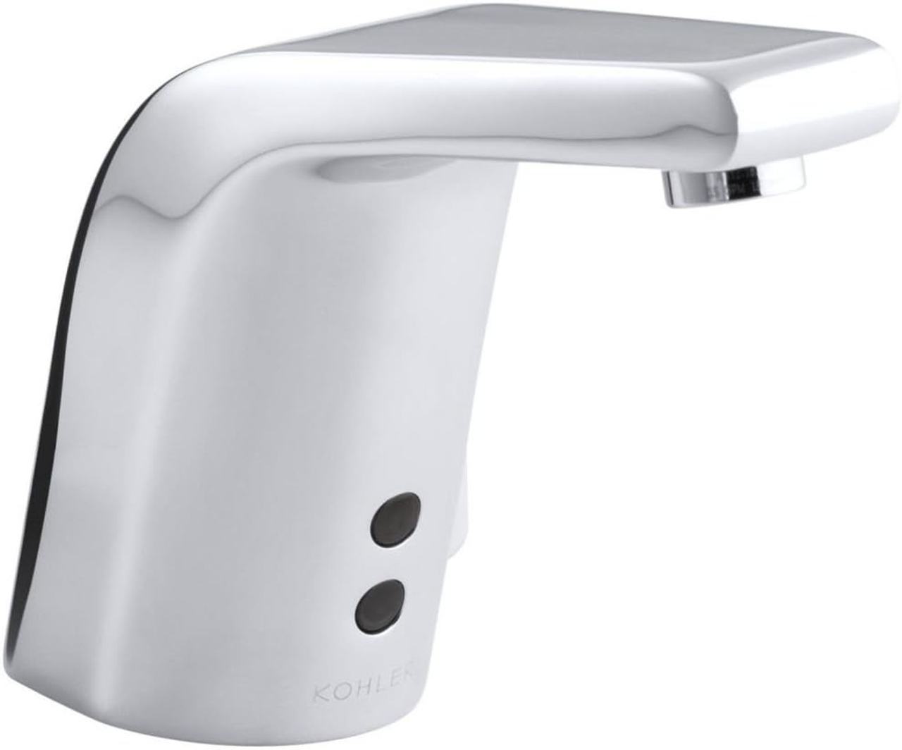 Kohler K-13462-CP Sculpted Single-Hole Touchless AC-Powered Bathroom Sink Faucet
