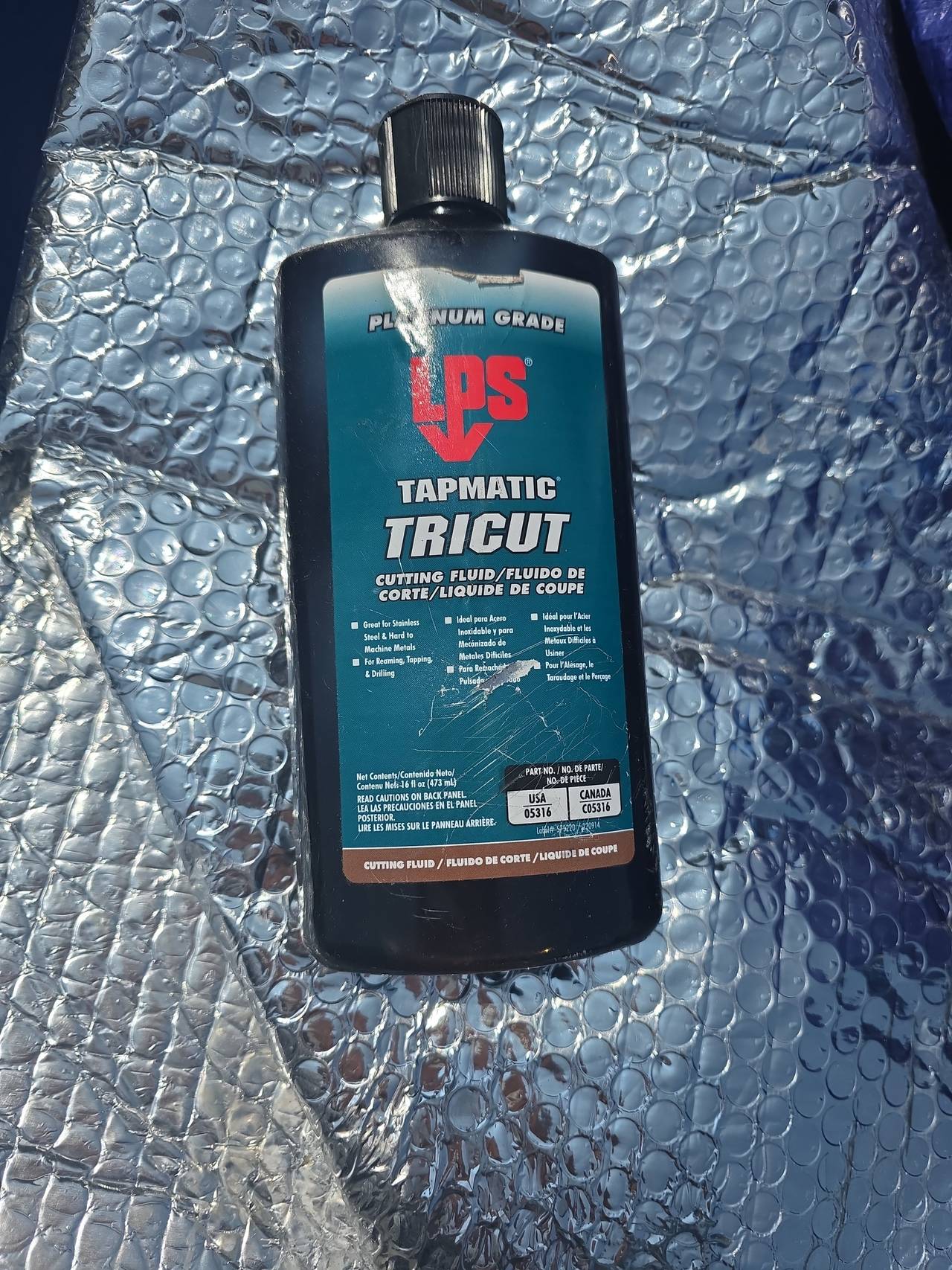LPS Tapmatic TriCut Cutting Fluid 16oz