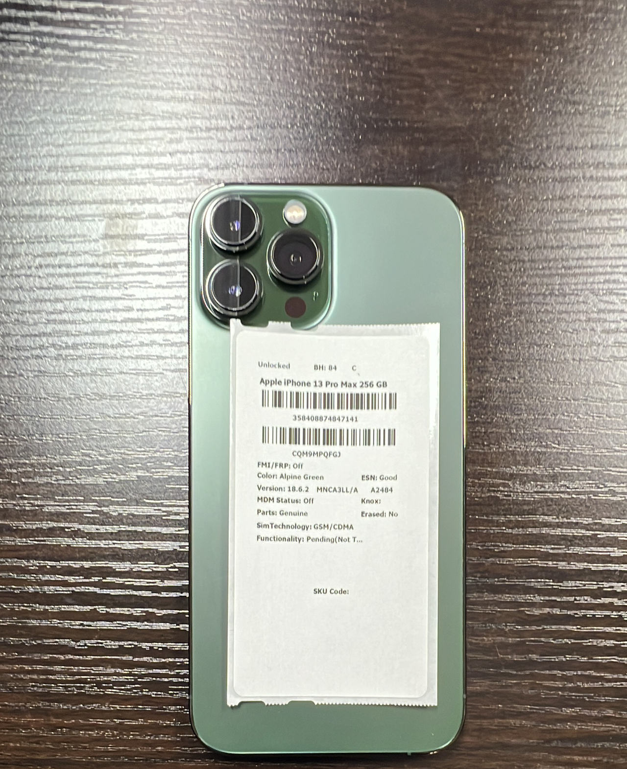 Apple iPhone 13 Pro Max 256GB Alpine Green