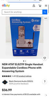 AT&T EL52119 Cordless Answering System - Image 4